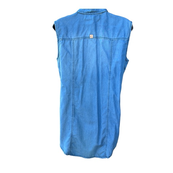 LOLA JEANS denim looking, sleeveless top, Small, NWT - Picture 5 of 10